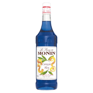 Monin Blue Curacao-Sirup 1 L Flasche