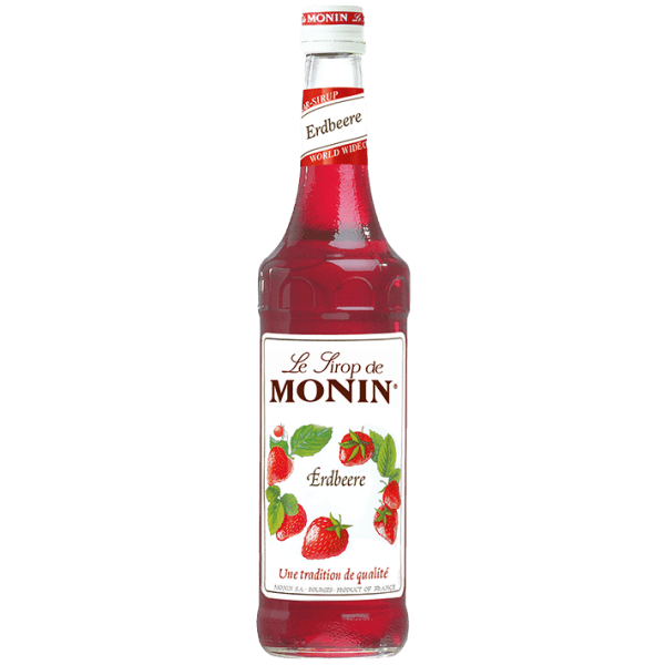 Monin Erdbeer-Sirup 1 L Flasche