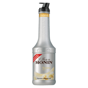 Monin Banane-PüréeMix 1 L Flasche