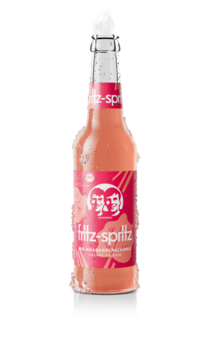Fritz Bio Rhabarberschorle  24x0,33 L