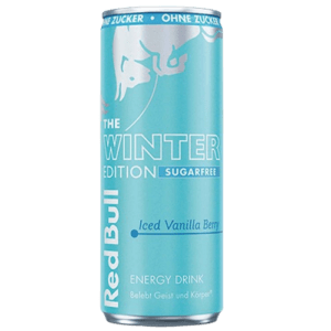 Red Bull ​Iced Vanilla Winter Edition 2024 Zuckerfrei 24x0,25