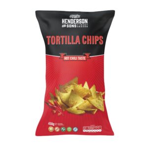 Henderson & Sons Tortilla HOT 12x450g